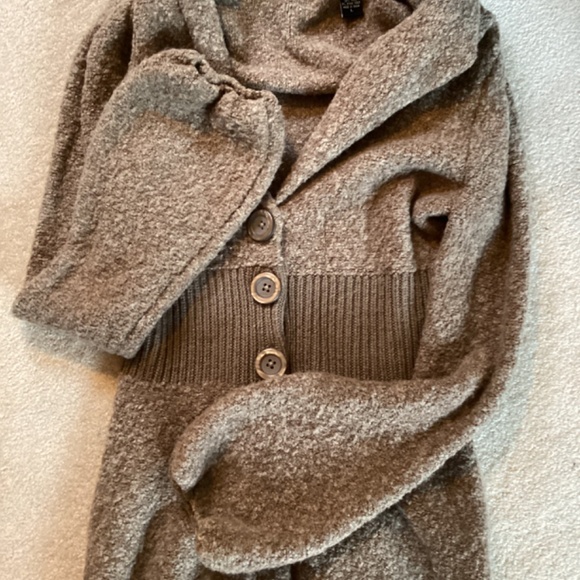 MODA International Long Button Sweater - Picture 8 of 8